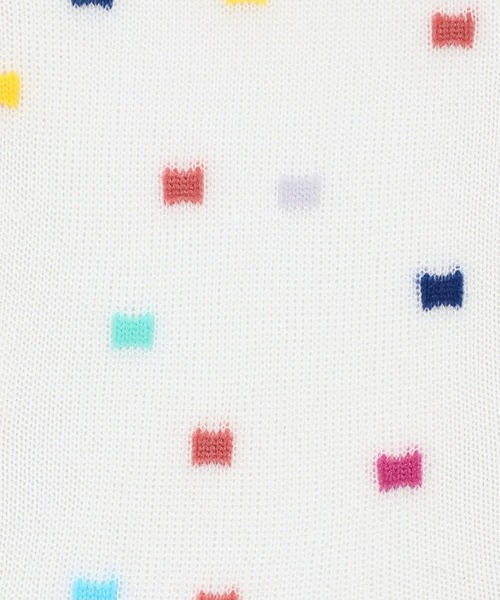 Paul Smith(ポールスミス)の「ウィメンズ "Nickey" シアーソックス / 165607 CSW(ソックス/靴下・レディース・ホワイト/ブラック・22-24)」の3枚目の写真