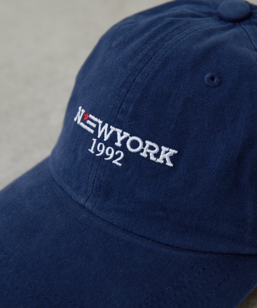 PAPILLONNER（パピヨネ）の「PAPILLONNER/NYキャップ（キャップ・レディース・オフホワイト/ネイビー・FREE）」の6枚目の写真