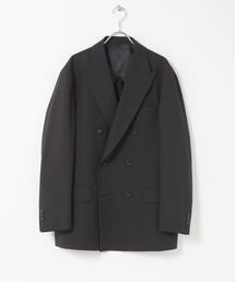 URBAN RESEARCH DOORS | LIFE STYLE TAILOR　TRABESTストライプダブルジャケット(その他アウター)