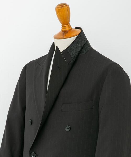 URBAN RESEARCH DOORS(アーバンリサーチドアーズ)の「LIFE STYLE TAILOR TRABESTストライプダブルジャケット(その他アウター・メンズ・ブラック・LARGE/MEDIUM/SMALL/X-LARGE)」の10枚目の写真
