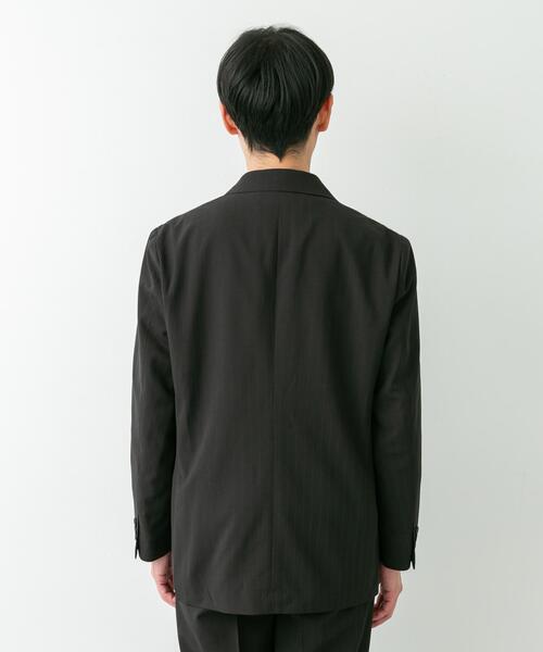 URBAN RESEARCH DOORS(アーバンリサーチドアーズ)の「LIFE STYLE TAILOR TRABESTストライプダブルジャケット(その他アウター・メンズ・ブラック・LARGE/MEDIUM/SMALL/X-LARGE)」の16枚目の写真
