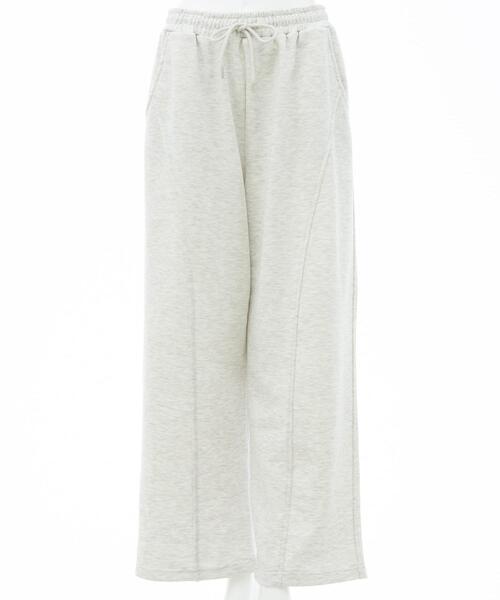 INGNI（イング）の「切替スウェットパンツ（スウェットパンツ・レディース・オートミール/ブラック/グレー・FREE）」の14枚目の写真