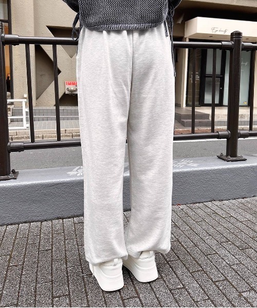 INGNI（イング）の「切替スウェットパンツ（スウェットパンツ・レディース・オートミール/ブラック/グレー・FREE）」の8枚目の写真