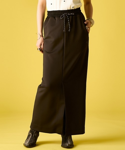 GEVS.（ジェイヴィス）の「カットソーロングスカート＜大きいサイズ有＞GEVS.（スカート・レディース・ブラック/グレー・M/L/LL/3L/4L/5L）」の14枚目の写真