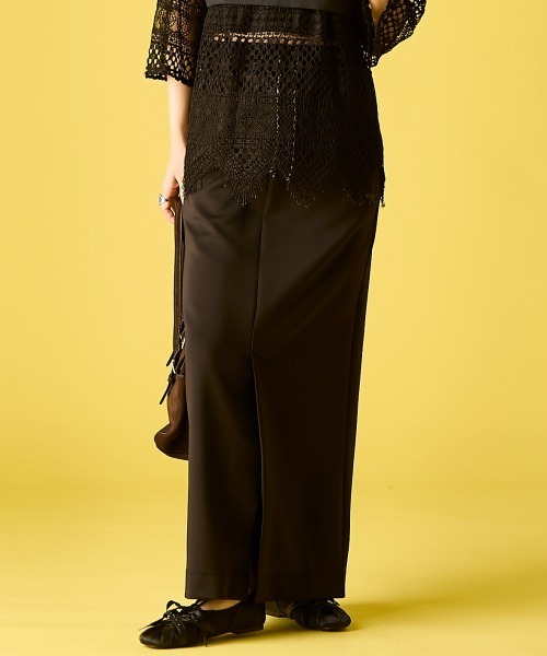 GEVS.（ジェイヴィス）の「カットソーロングスカート＜大きいサイズ有＞GEVS.（スカート・レディース・ブラック/グレー・M/L/LL/3L/4L/5L）」の17枚目の写真