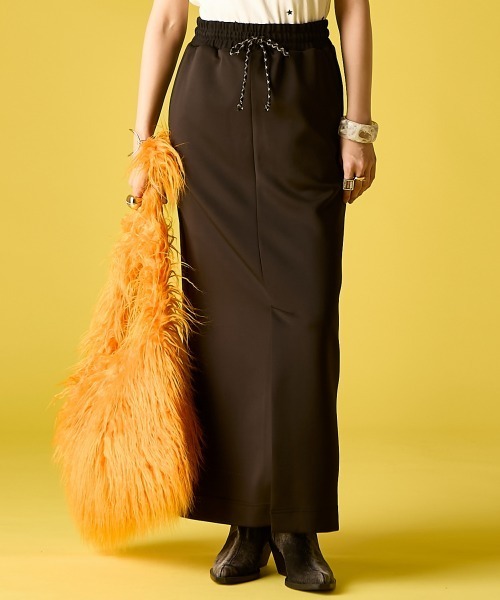 GEVS.（ジェイヴィス）の「カットソーロングスカート＜大きいサイズ有＞GEVS.（スカート・レディース・ブラック/グレー・M/L/LL/3L/4L/5L）」の21枚目の写真