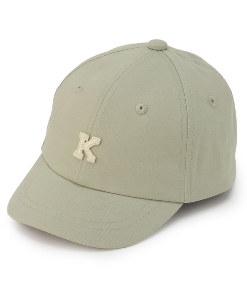 petit main（プティマイン）の「【UV加工】アルファベットロゴキャップ（キャップ・キッズ・ホワイト系/ベージュ/ネイビー/サックスブルー/ライトカーキ・54cm/50cm/52cm）」の4枚目の写真