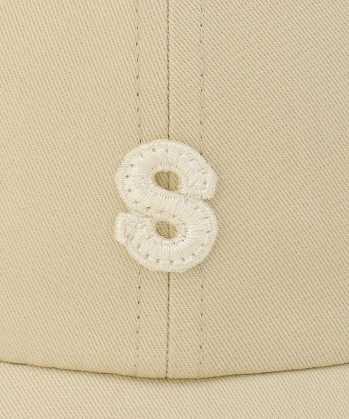 petit main（プティマイン）の「【UV加工】アルファベットロゴキャップ（キャップ・キッズ・ホワイト系/ベージュ/ネイビー/サックスブルー/ライトカーキ・54cm/50cm/52cm）」の12枚目の写真