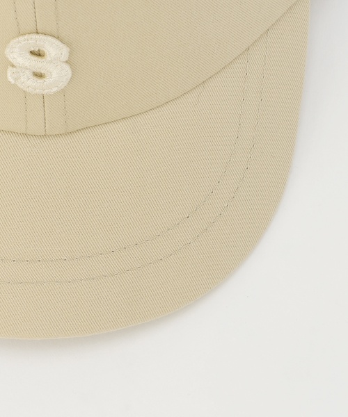 petit main（プティマイン）の「【UV加工】アルファベットロゴキャップ（キャップ・キッズ・ホワイト系/ベージュ/ネイビー/サックスブルー/ライトカーキ・54cm/50cm/52cm）」の11枚目の写真
