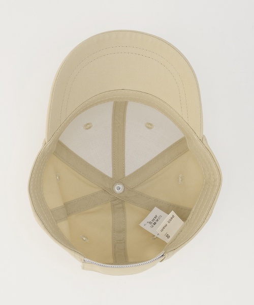 petit main（プティマイン）の「【UV加工】アルファベットロゴキャップ（キャップ・キッズ・ホワイト系/ベージュ/ネイビー/サックスブルー/ライトカーキ・54cm/50cm/52cm）」の8枚目の写真