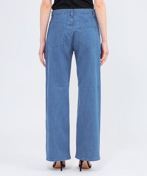 EPOCA(エポカ)の「ストレッチデニム ストレートパンツ(デニムパンツ・レディース・ブルー系その他4/ホワイト・40/38)」の10枚目の写真