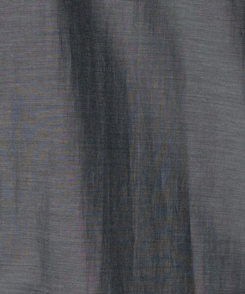 6(ロク)の「<6(ROKU)>チドリステッチ シャツ(シャツ/ブラウス・レディース・ナチュラル/ダークグレー・FREE)」の9枚目の写真