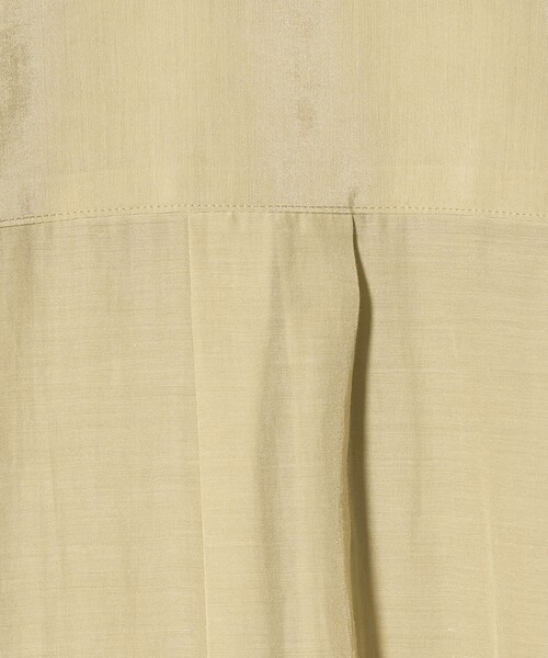 6(ロク)の「<6(ROKU)>チドリステッチ シャツ(シャツ/ブラウス・レディース・ナチュラル/ダークグレー・FREE)」の17枚目の写真