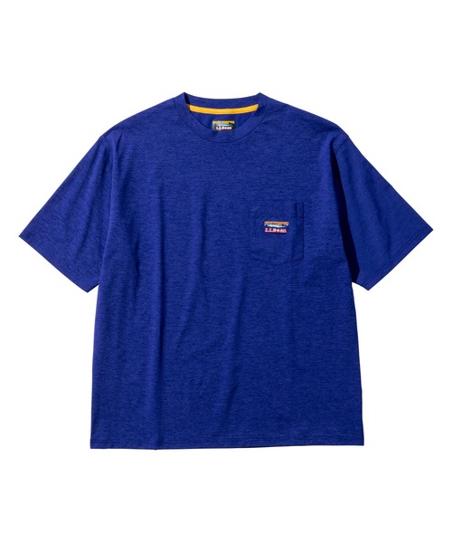 L.L.Bean(エルエルビーン)の「【JAPAN EDITION】カーメル・ショートスリーブ・ポケット・ティ(Tシャツ/カットソー・メンズ・アイボリー/チョコ/ブルー/ブラック系・MEDIUM/SMALL/LARGE)」の4枚目の写真