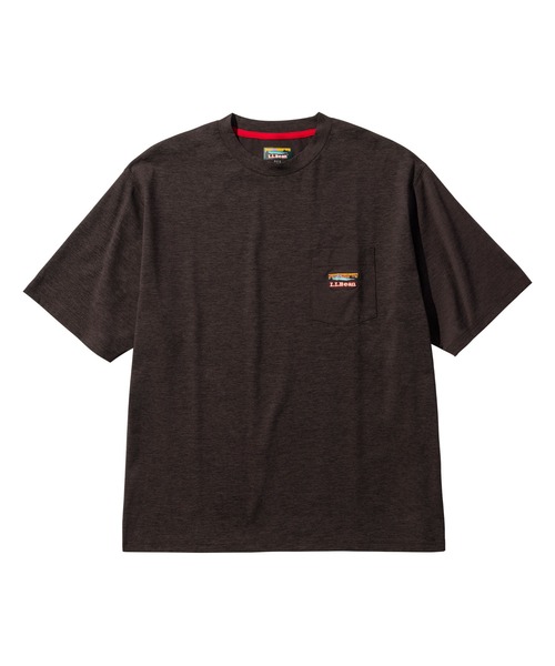 L.L.Bean(エルエルビーン)の「【JAPAN EDITION】カーメル・ショートスリーブ・ポケット・ティ(Tシャツ/カットソー・メンズ・アイボリー/チョコ/ブルー/ブラック系・MEDIUM/SMALL/LARGE)」の7枚目の写真