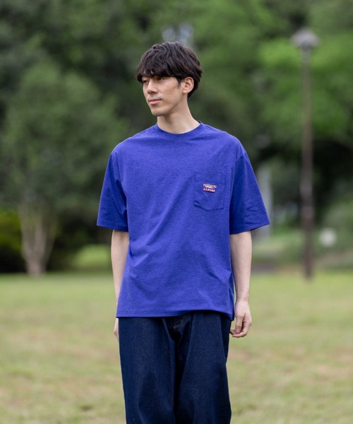L.L.Bean(エルエルビーン)の「【JAPAN EDITION】カーメル・ショートスリーブ・ポケット・ティ(Tシャツ/カットソー・メンズ・アイボリー/チョコ/ブルー/ブラック系・MEDIUM/SMALL/LARGE)」の16枚目の写真