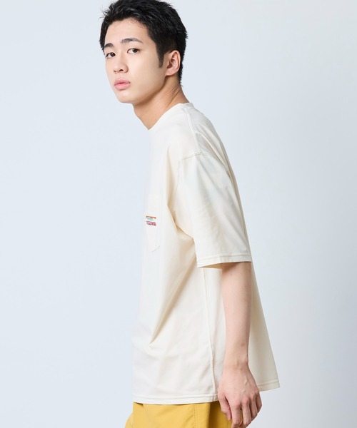 L.L.Bean(エルエルビーン)の「【JAPAN EDITION】カーメル・ショートスリーブ・ポケット・ティ(Tシャツ/カットソー・メンズ・アイボリー/チョコ/ブルー/ブラック系・MEDIUM/SMALL/LARGE)」の18枚目の写真