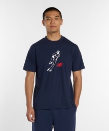 New Balance 大谷翔平 Always On Logo Short-Sleeve T-Shirt（ニューバランス 大谷翔平オールウェイズオンロゴ半袖Tシャツ）