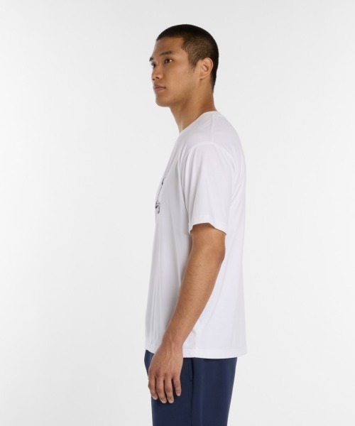 NEW BALANCE(ニューバランス)の「New Balance 大谷翔平 Always On Logo Short-Sleeve T-Shirt(ニューバランス 大谷翔平オールウェイズオンロゴ半袖Tシャツ)(Tシャツ/カットソー・メンズ・グレー系/ネイビー系/ホワイト系/ブラック系・SMALL/MEDIUM/LARGE/X-LARGE/XX-LARGE)」の11枚目の写真