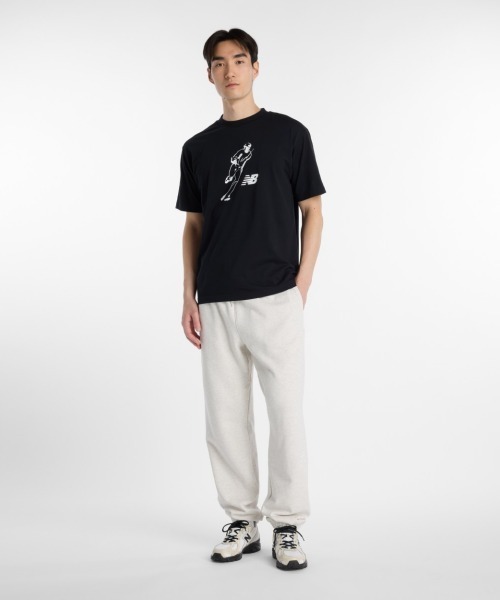 NEW BALANCE(ニューバランス)の「New Balance 大谷翔平 Always On Logo Short-Sleeve T-Shirt(ニューバランス 大谷翔平オールウェイズオンロゴ半袖Tシャツ)(Tシャツ/カットソー・メンズ・グレー系/ネイビー系/ホワイト系/ブラック系・SMALL/MEDIUM/LARGE/X-LARGE/XX-LARGE)」の20枚目の写真