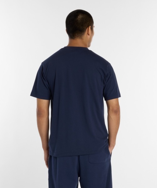 NEW BALANCE(ニューバランス)の「New Balance 大谷翔平 Always On Logo Short-Sleeve T-Shirt(ニューバランス 大谷翔平オールウェイズオンロゴ半袖Tシャツ)(Tシャツ/カットソー・メンズ・グレー系/ネイビー系/ホワイト系/ブラック系・SMALL/MEDIUM/LARGE/X-LARGE/XX-LARGE)」の7枚目の写真
