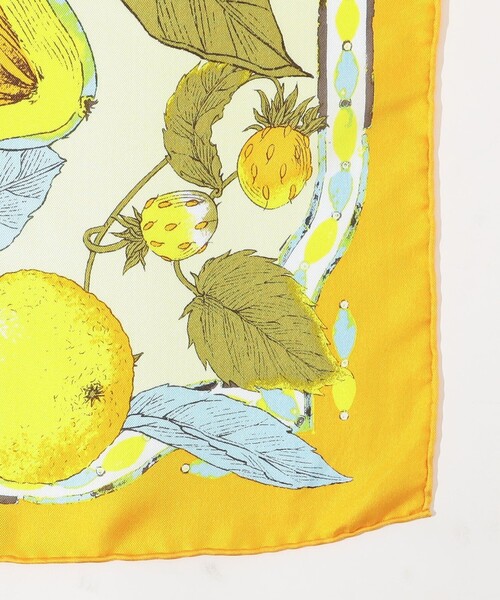 manipuri(マニプリ)の「【別注】manipuri FRUITS シルクスカーフ(バンダナ/スカーフ・レディース・オレンジ系その他・FREE)」の4枚目の写真