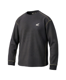 H-Tech Waffle Long Sleeve Charcoal
