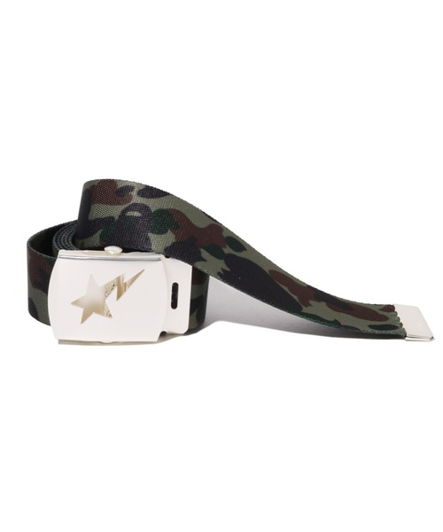 A BATHING APE（アベイシングエイプ）の「COLOR CAMO GI BELT M