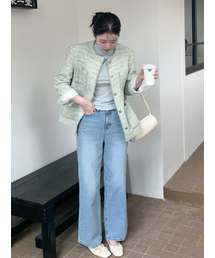 MUSINSA｜ムシンサのデニムパンツ（ブルー・ネイビー/青色系）通販