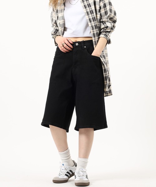 PRO CLUB （プロクラブ）の「PRO CLUB DENIM SHORT PANT デニムショートパンツ（デニムパンツ・メンズ・ワンウォッシュ/ブラック・36/40/38/34/32/30）」の17枚目の写真