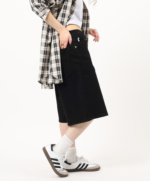 PRO CLUB （プロクラブ）の「PRO CLUB DENIM SHORT PANT デニムショートパンツ（デニムパンツ・メンズ・ワンウォッシュ/ブラック・36/40/38/34/32/30）」の18枚目の写真