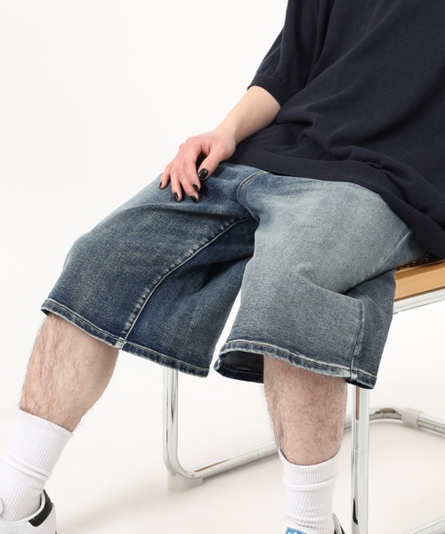 PRO CLUB （プロクラブ）の「PRO CLUB DENIM SHORT PANT デニムショートパンツ（デニムパンツ・メンズ・ワンウォッシュ/ブラック・36/40/38/34/32/30）」の11枚目の写真
