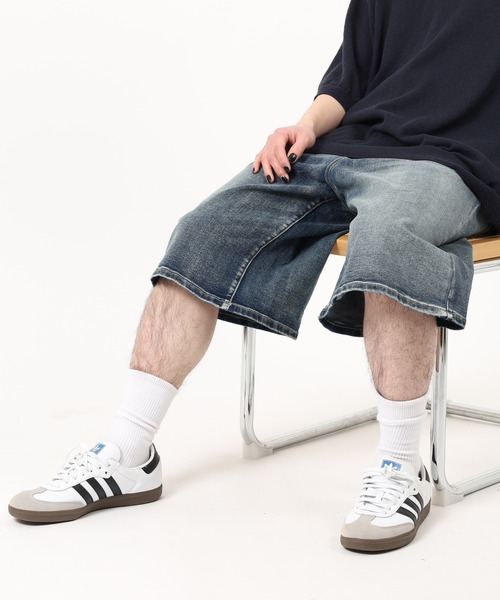PRO CLUB （プロクラブ）の「PRO CLUB DENIM SHORT PANT デニムショートパンツ（デニムパンツ・メンズ・ワンウォッシュ/ブラック・36/40/38/34/32/30）」の12枚目の写真