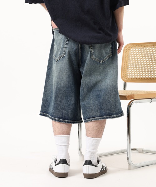 PRO CLUB （プロクラブ）の「PRO CLUB DENIM SHORT PANT デニムショートパンツ（デニムパンツ・メンズ・ワンウォッシュ/ブラック・36/40/38/34/32/30）」の15枚目の写真