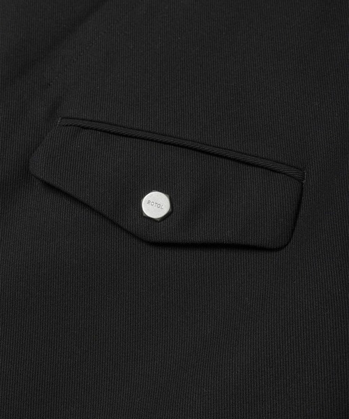ROTOL（ロトル）の「【ROTOL/ロトル】R26STNY08/Tactical Suit Jkt（テーラードジャケット・メンズ・ブラック/ブラウン・3/2）」の6枚目の写真