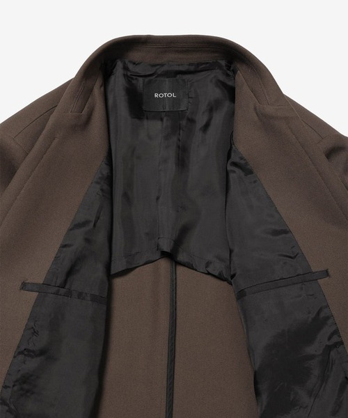 ROTOL（ロトル）の「【ROTOL/ロトル】R26STNY08/Tactical Suit Jkt（テーラードジャケット・メンズ・ブラック/ブラウン・3/2）」の10枚目の写真