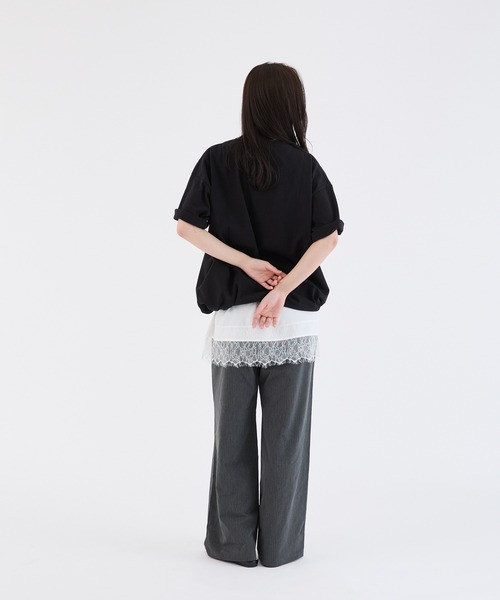 ONCILY(オンシェリー)の「26SS BROKEN HEART LOGO DRAW CODE T-SHIRT / ブロークンハートロゴドローコードTシャツ(Tシャツ/カットソー・メンズ・ホワイト系その他/ホワイト系その他2/ブラック系その他/ブラック・SMALL/MEDIUM/LARGE)」の15枚目の写真