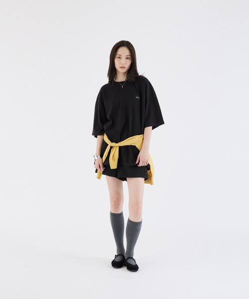ONCILY(オンシェリー)の「26SS BROKEN HEART LOGO DRAW CODE T-SHIRT / ブロークンハートロゴドローコードTシャツ(Tシャツ/カットソー・メンズ・ホワイト系その他/ホワイト系その他2/ブラック系その他/ブラック・SMALL/MEDIUM/LARGE)」の19枚目の写真