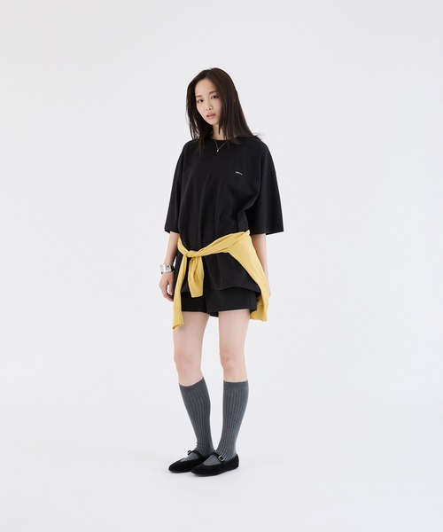 ONCILY(オンシェリー)の「26SS BROKEN HEART LOGO DRAW CODE T-SHIRT / ブロークンハートロゴドローコードTシャツ(Tシャツ/カットソー・メンズ・ホワイト系その他/ホワイト系その他2/ブラック系その他/ブラック・SMALL/MEDIUM/LARGE)」の20枚目の写真
