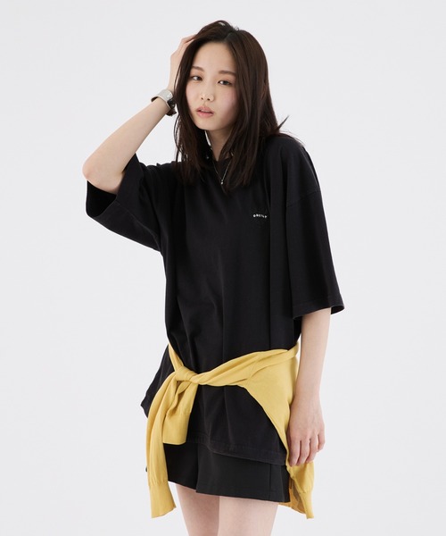 ONCILY(オンシェリー)の「26SS BROKEN HEART LOGO DRAW CODE T-SHIRT / ブロークンハートロゴドローコードTシャツ(Tシャツ/カットソー・メンズ・ホワイト系その他/ホワイト系その他2/ブラック系その他/ブラック・SMALL/MEDIUM/LARGE)」の16枚目の写真