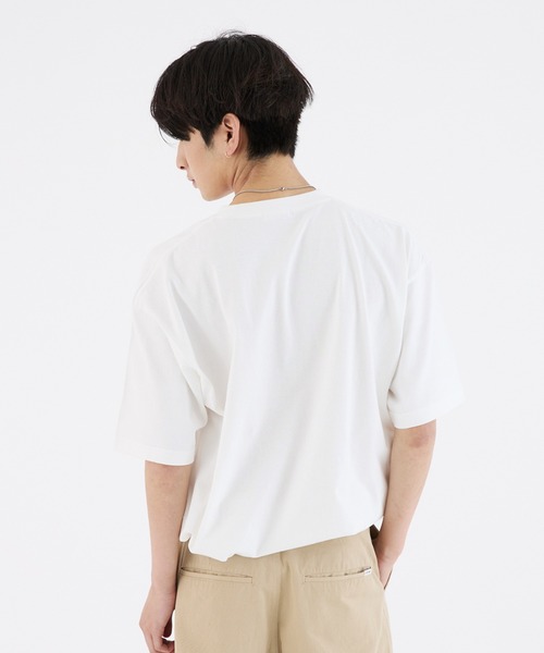 ONCILY(オンシェリー)の「26SS BROKEN HEART LOGO DRAW CODE T-SHIRT / ブロークンハートロゴドローコードTシャツ(Tシャツ/カットソー・メンズ・ホワイト系その他/ホワイト系その他2/ブラック系その他/ブラック・SMALL/MEDIUM/LARGE)」の7枚目の写真