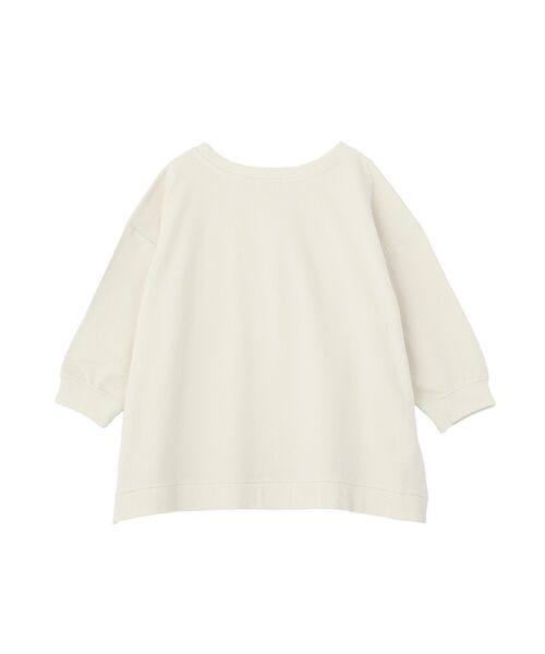 Green　Parks（グリーンパークス）の「七分袖ロゴ裏毛プルオーバー（Tシャツ/カットソー・レディース・ピンク/ネイビー/杢グレー/オフホワイト・FREE）」の10枚目の写真