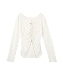 earth music&ecology（アースミュージックアンドエコロジー）の「【2026SS】シアーワッフルタックボタントップス（Tシャツ/カットソー）」