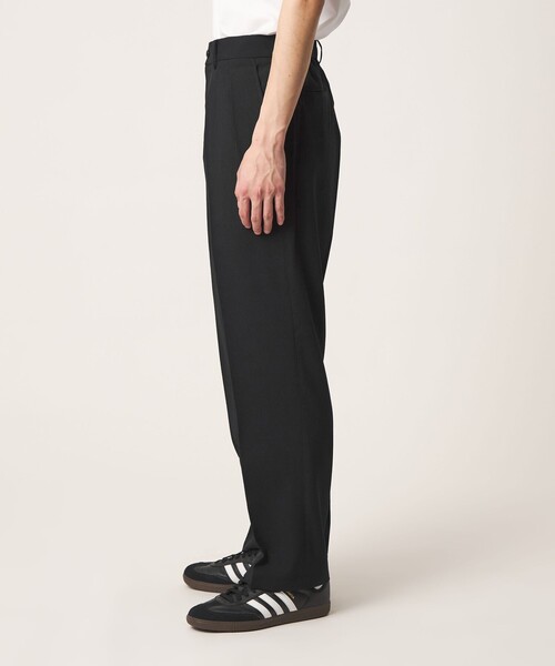 A DAY IN THE LIFE UNITED ARROWS(アデイインザライフユナイテッドアローズ)の「ワッシャー リネンライク 2プリーツ イージーパンツ<A DAY IN THE LIFE>(スラックス・メンズ・ベージュ/ブラック・M/L)」の12枚目の写真
