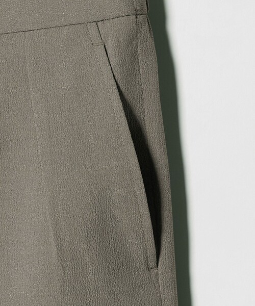 A DAY IN THE LIFE UNITED ARROWS(アデイインザライフユナイテッドアローズ)の「ワッシャー リネンライク 2プリーツ イージーパンツ<A DAY IN THE LIFE>(スラックス・メンズ・ベージュ/ブラック・M/L)」の17枚目の写真