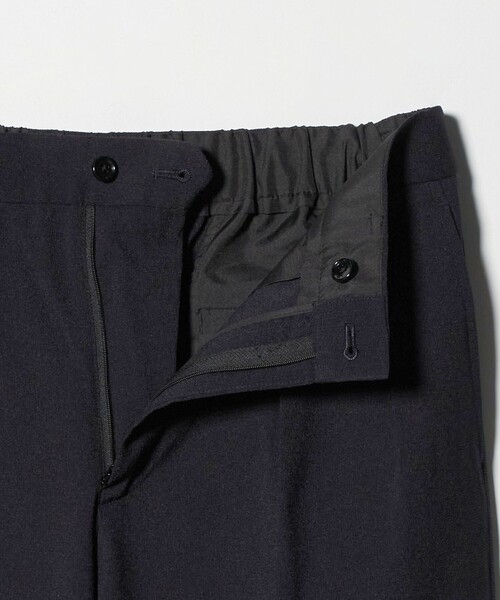 A DAY IN THE LIFE UNITED ARROWS(アデイインザライフユナイテッドアローズ)の「ワッシャー リネンライク 2プリーツ イージーパンツ<A DAY IN THE LIFE>(スラックス・メンズ・ベージュ/ブラック・M/L)」の5枚目の写真