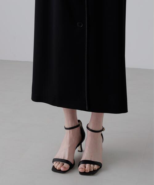 ADORE(アドーア)の「◆ドライストレッチツイルワンピース(ワンピース・レディース・ブラック/ベージュ・38)」の17枚目の写真