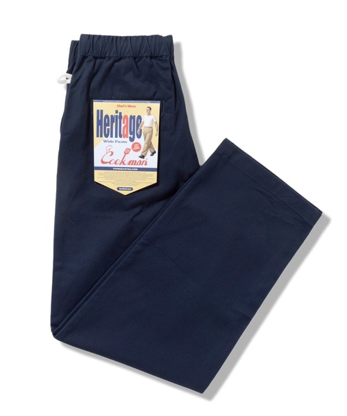 COOKMAN(クックマン)の「Cookman クックマン ヘリテージワイドパンツ Heritage Wide Pants Heavy Twill Navy(その他パンツ・メンズ・ネイビー・MEDIUM/LARGE)」の15枚目の写真
