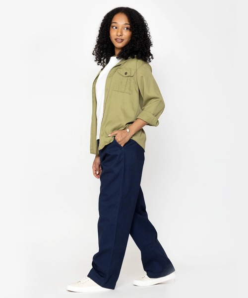 COOKMAN(クックマン)の「Cookman クックマン ヘリテージワイドパンツ Heritage Wide Pants Heavy Twill Navy(その他パンツ・メンズ・ネイビー・MEDIUM/LARGE)」の14枚目の写真