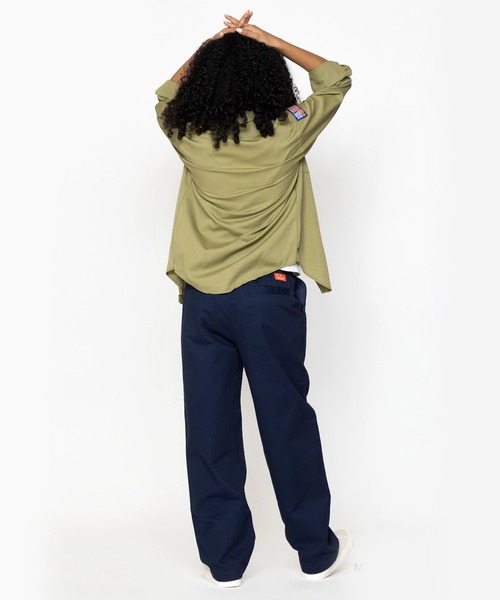 COOKMAN(クックマン)の「Cookman クックマン ヘリテージワイドパンツ Heritage Wide Pants Heavy Twill Navy(その他パンツ・メンズ・ネイビー・MEDIUM/LARGE)」の12枚目の写真